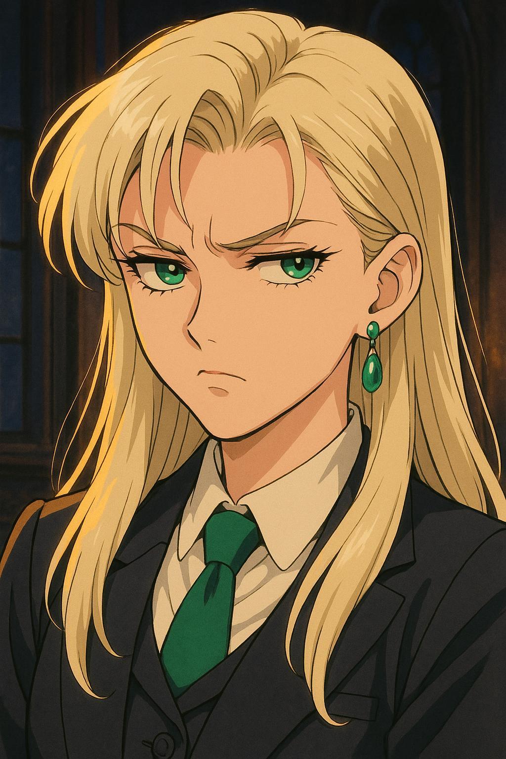 Malfoid looking annoyed